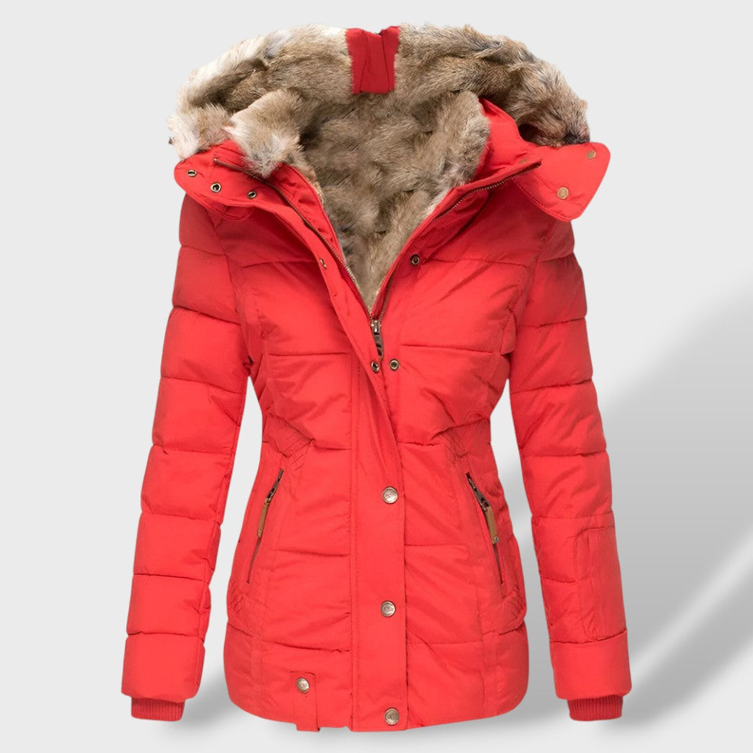 Chaqueta Plumas Acolchada Mujer | Sofía