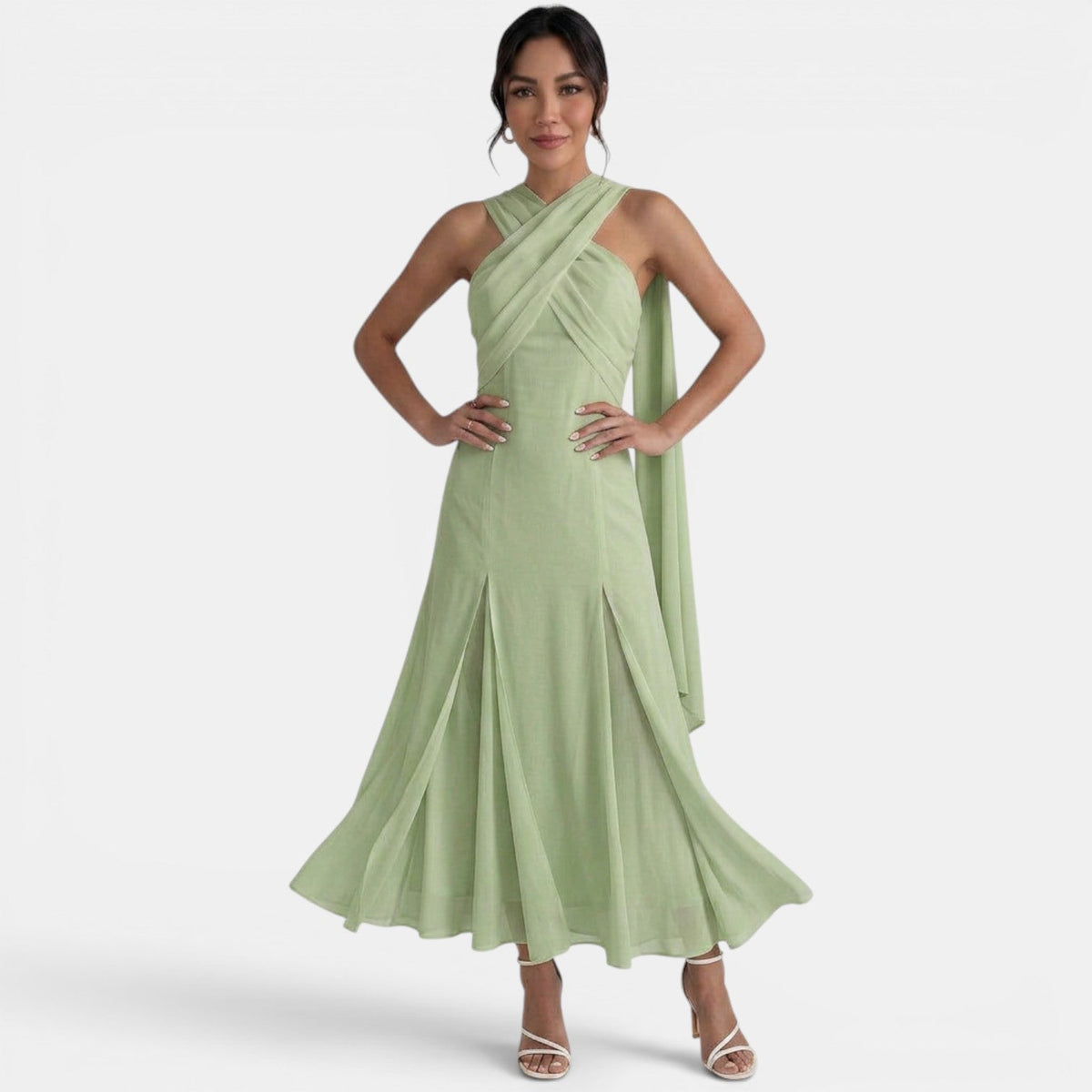 Robe longue invitée mariage événements | Carolina