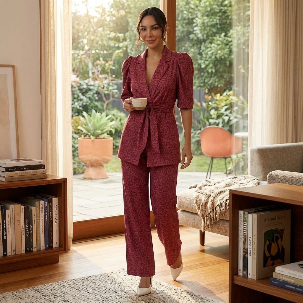 Conjunto Mujer Dos Piezas Elegante Eventos Premium | Nerea