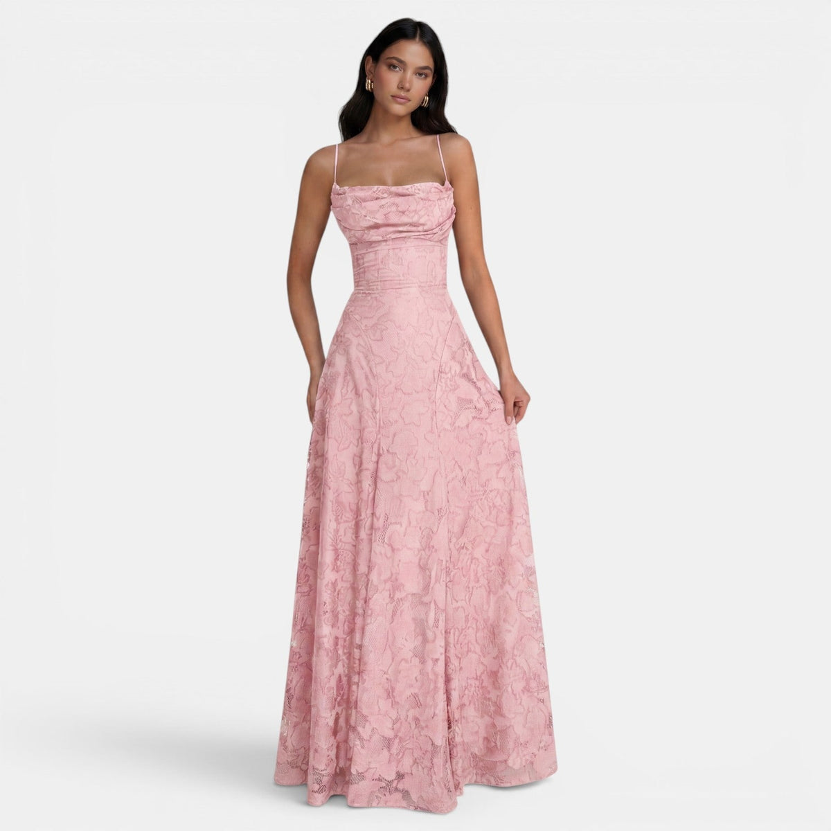 Robe femme ajustée dos nu à nouer | Arelys