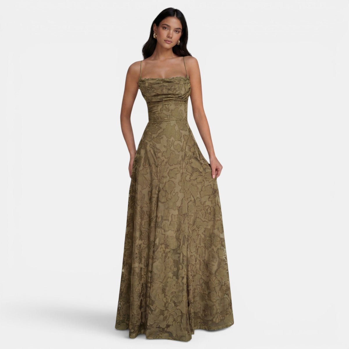 Robe femme ajustée dos nu à nouer | Arelys