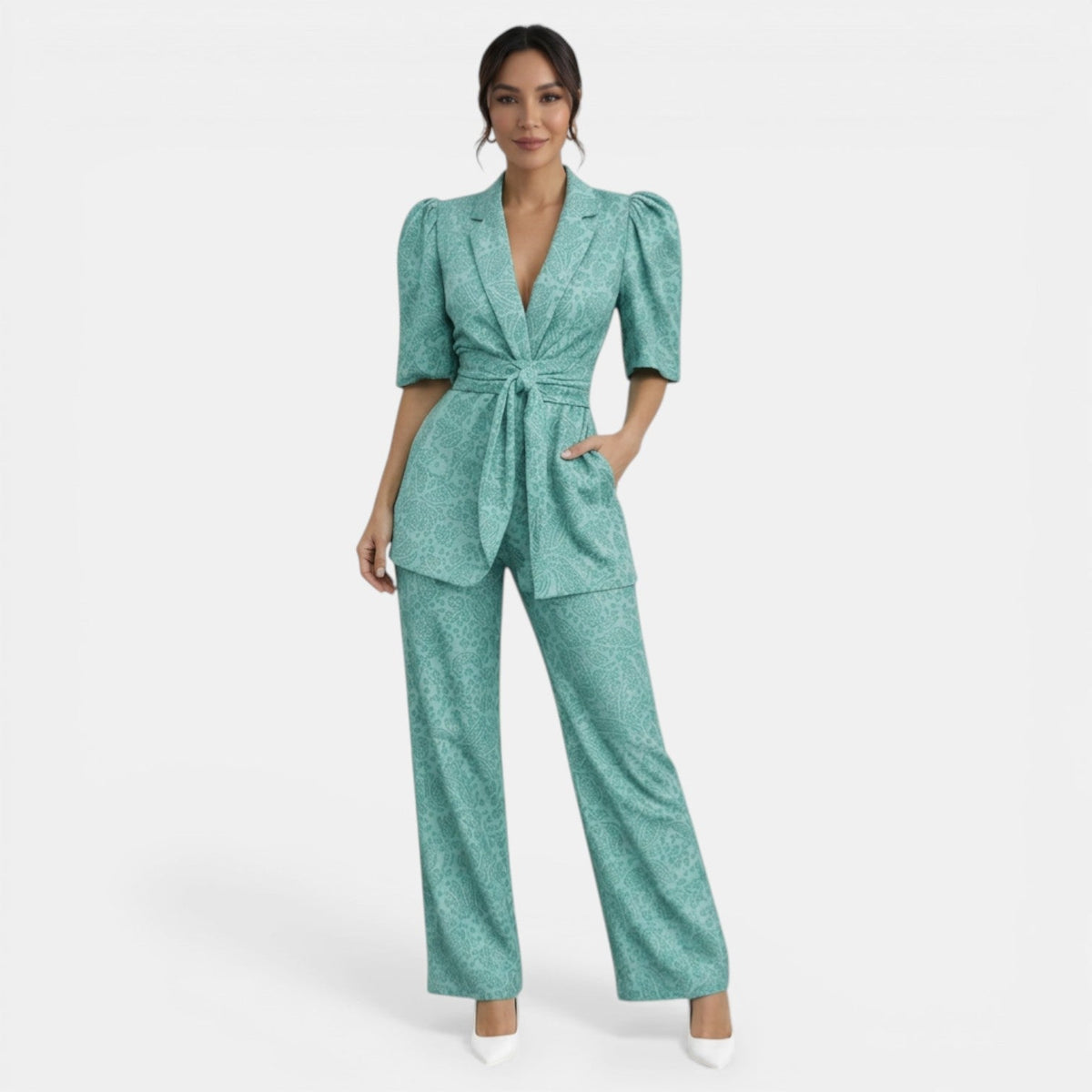 Conjunto Mujer Dos Piezas Elegante Eventos Premium | Nerea