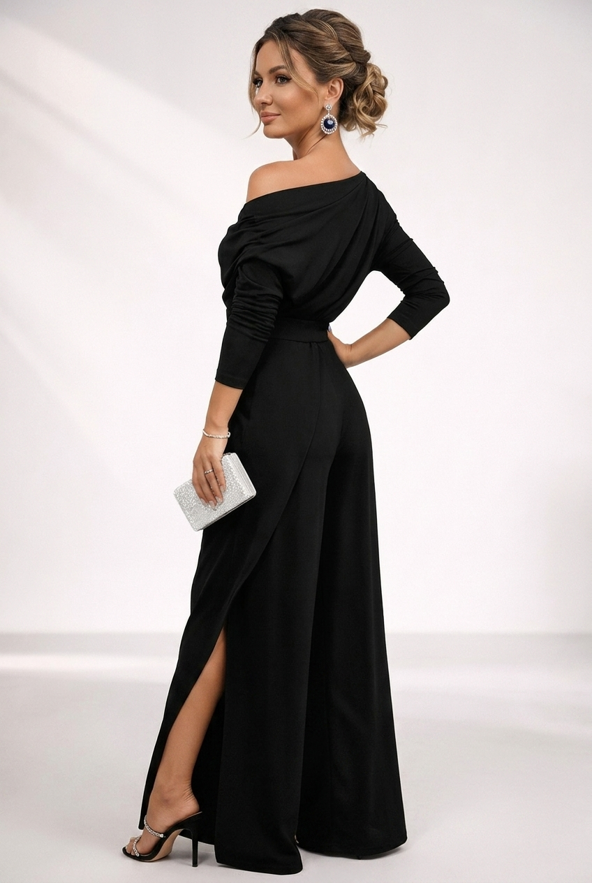 Mono Elegante Premium Mujer Asimetrico | Paula