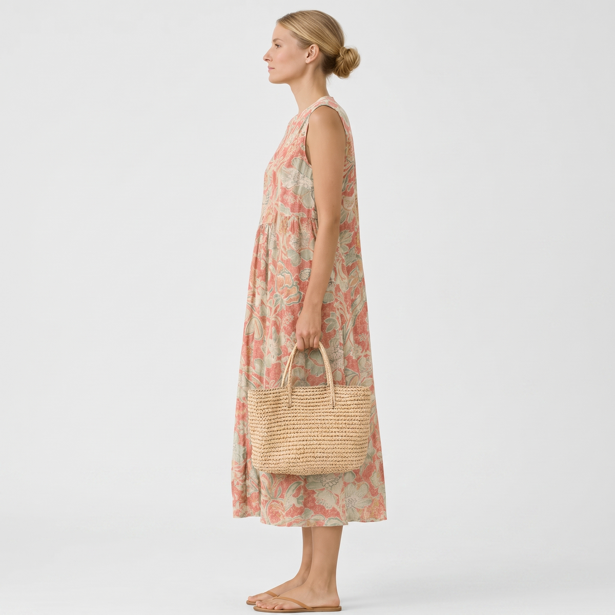 Vestido Boho Floral Midi | Eva