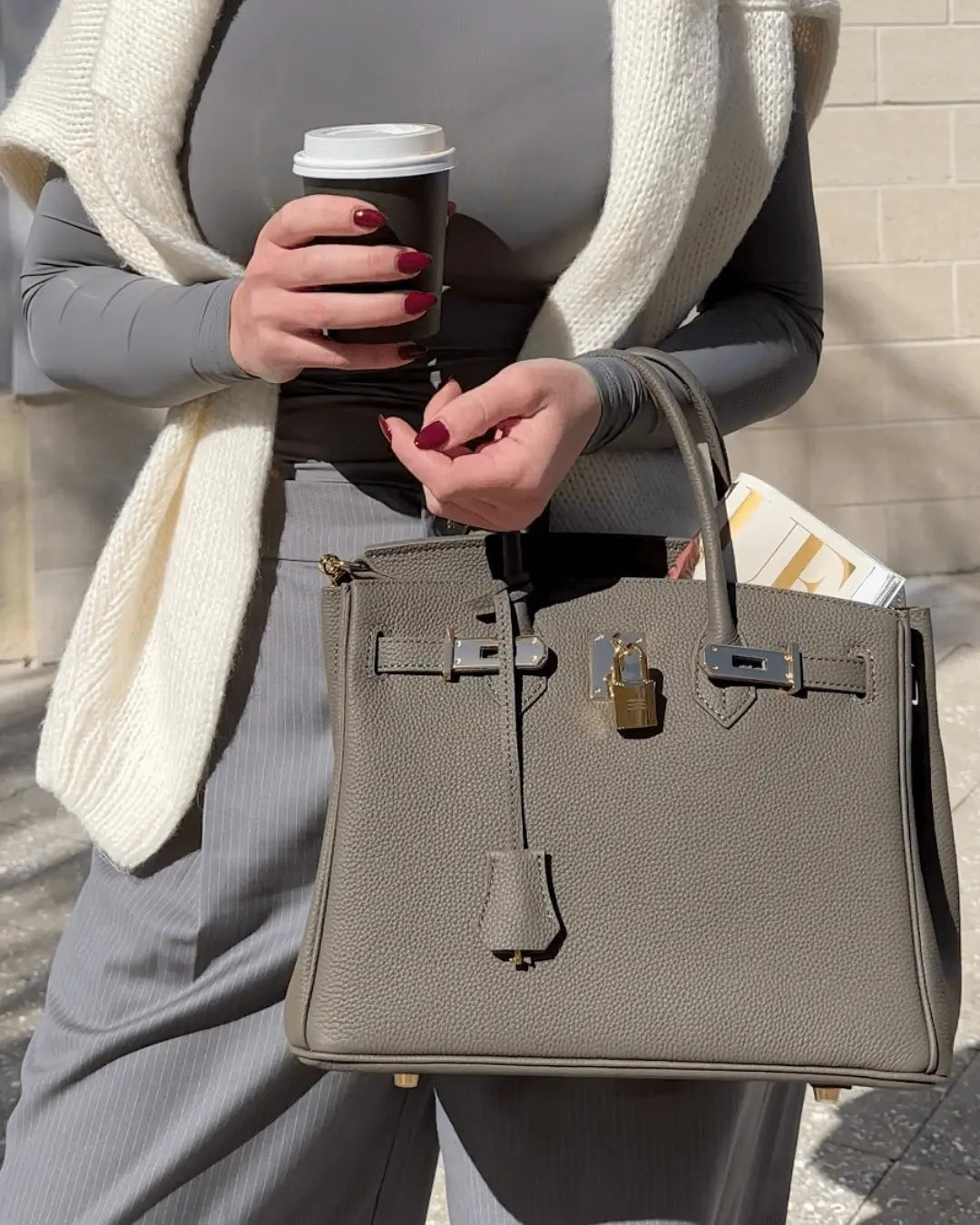 Bolso Cuero Genuino Elegante Mujer | Luna Cruz