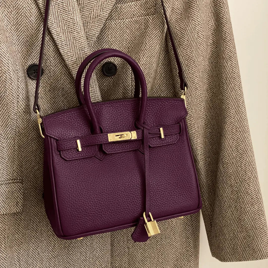 Bolso Cuero Genuino Elegante Mujer | Luna Cruz