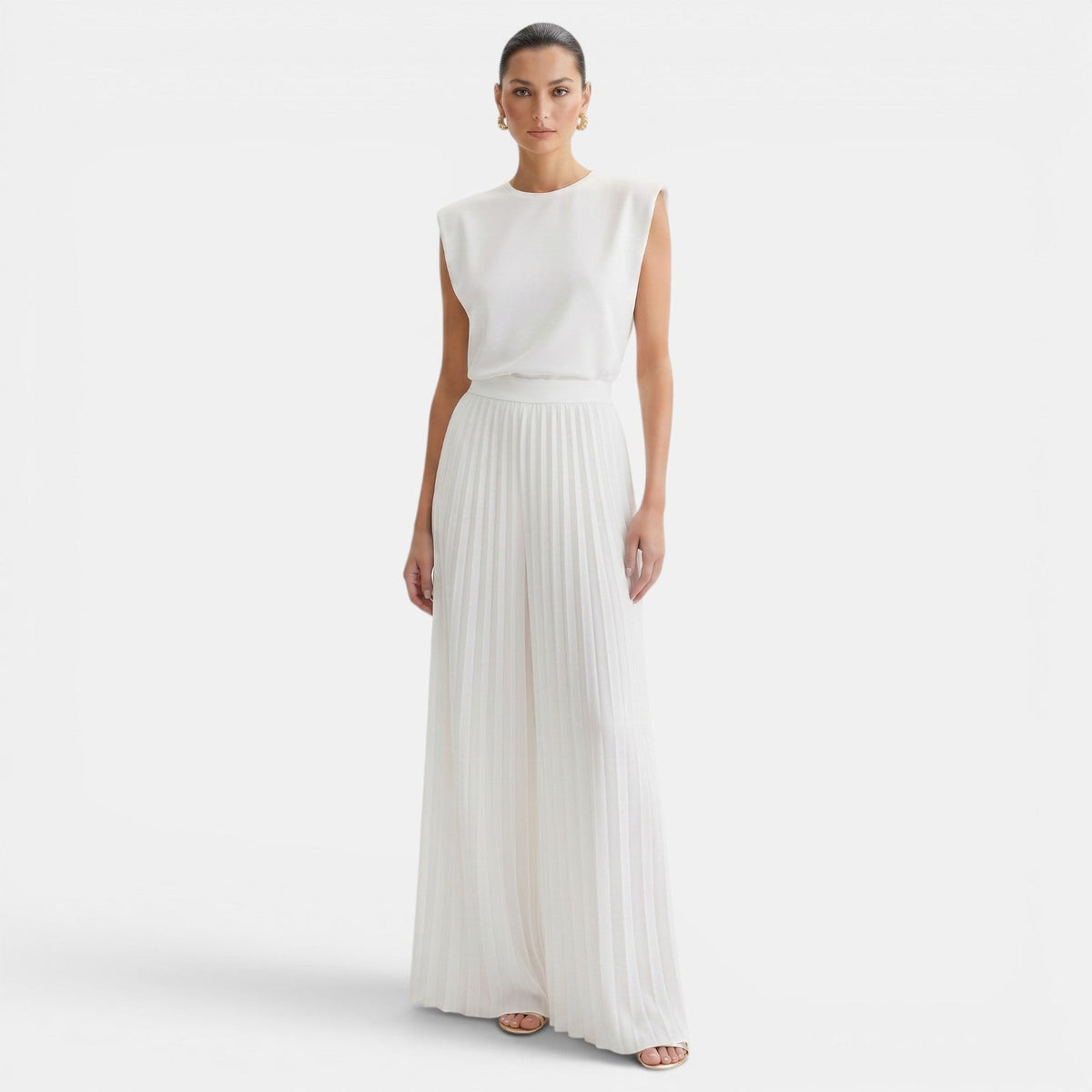 Ensemble Femme sans Manches avec Pantalon Large | Adriana