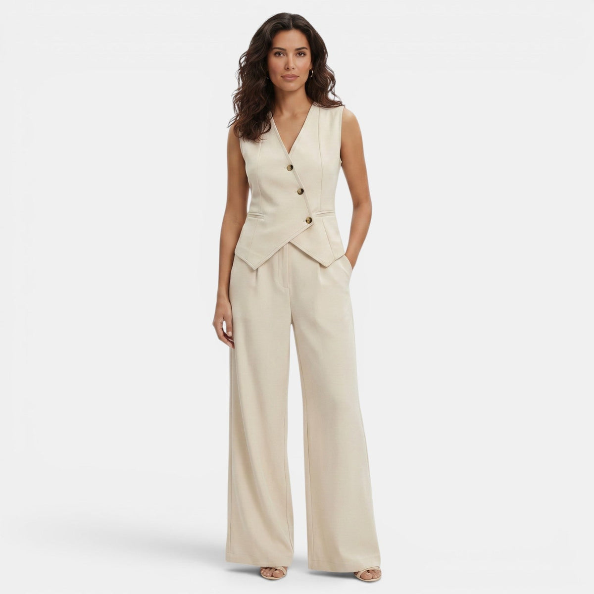 Ensemble élégant femme Gilet et Pantalon Événements | Andalousie