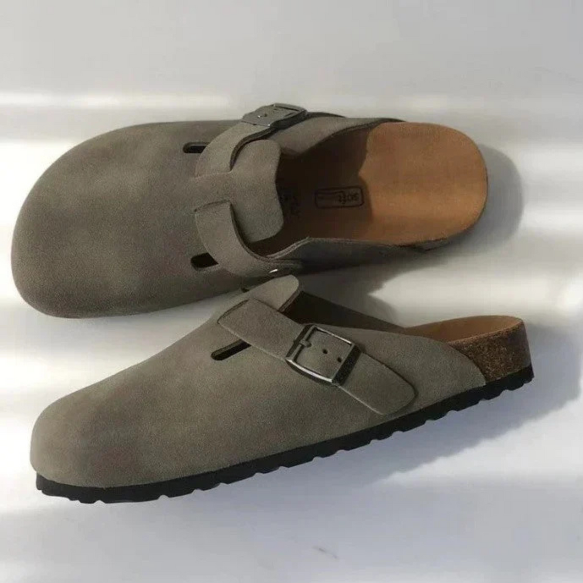 Sandales homme type Birkenstock à boucles ajustables | Mateo
