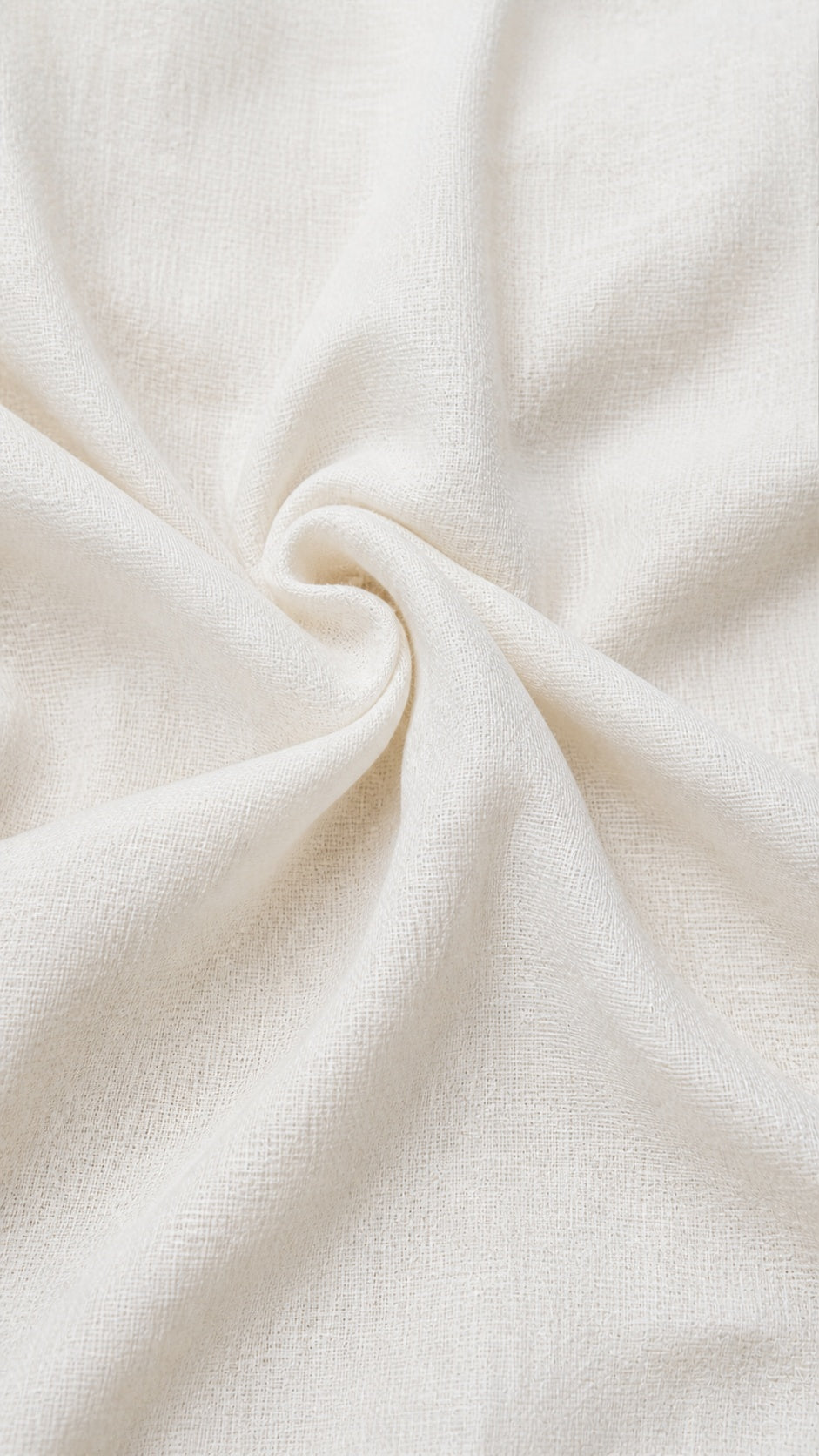 Robe de mariée longue simple femme sans manches col rond | Nerea