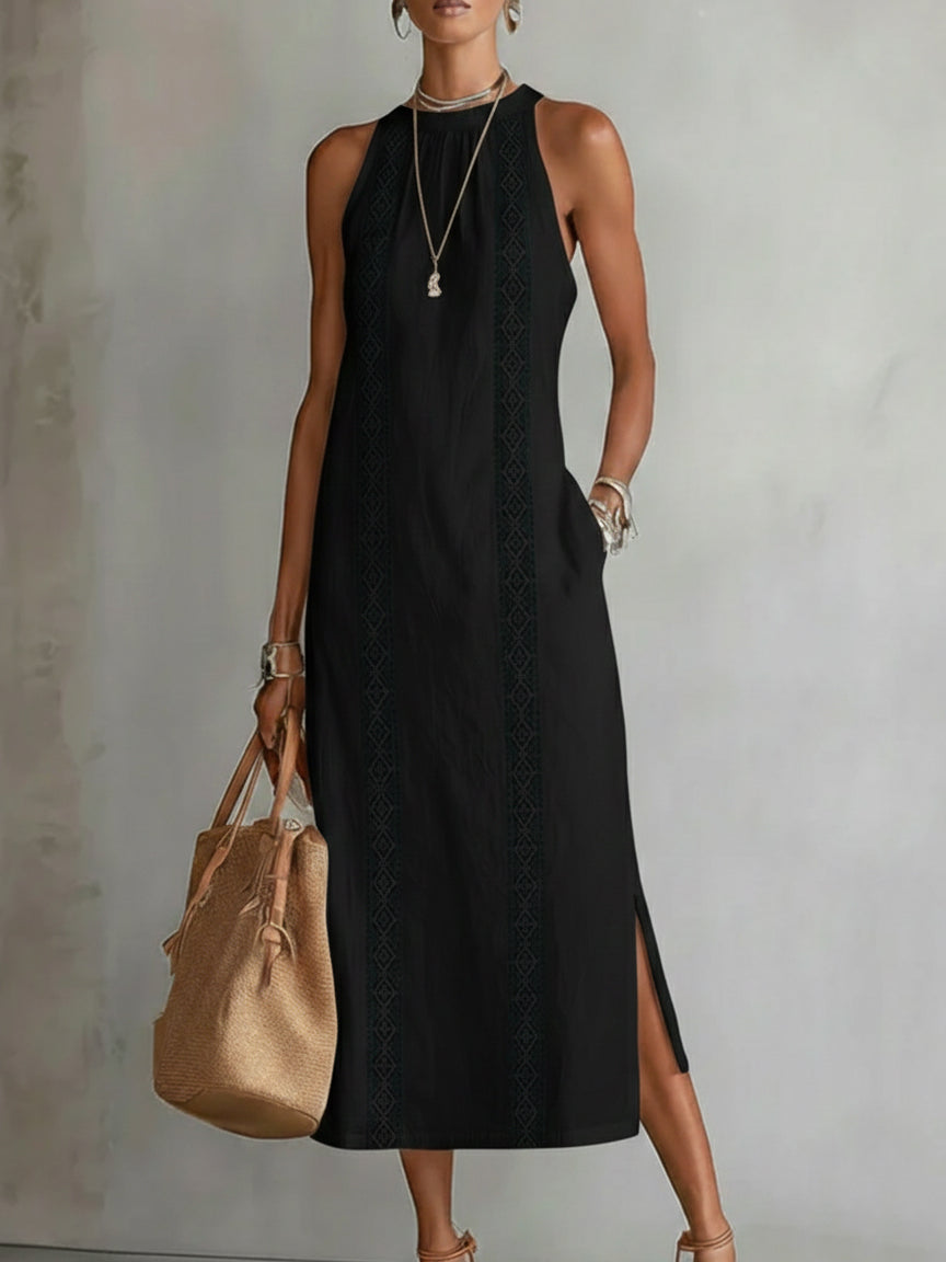 Élégante robe midi | Alejandra