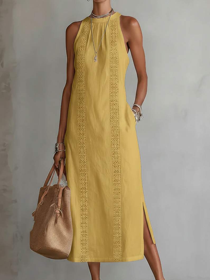 Élégante robe midi | Alejandra
