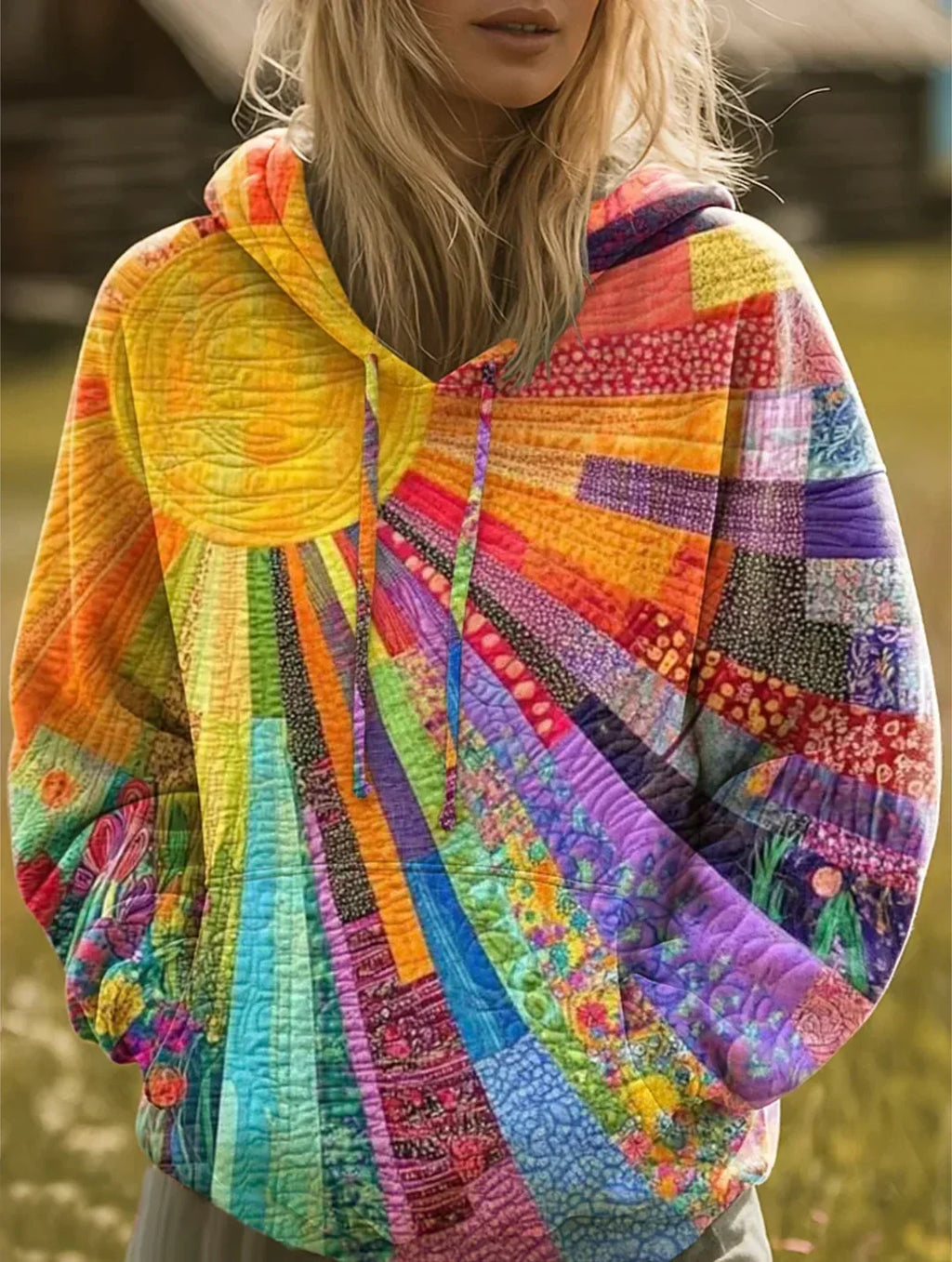 Sudadera con Capucha Bohemia Mujer | Daniela