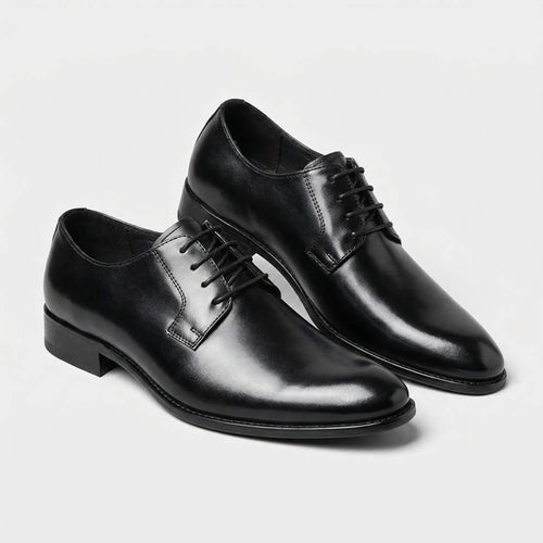 Blucher de Piel Hombre Cordones Punta Redonda | Rodrigo