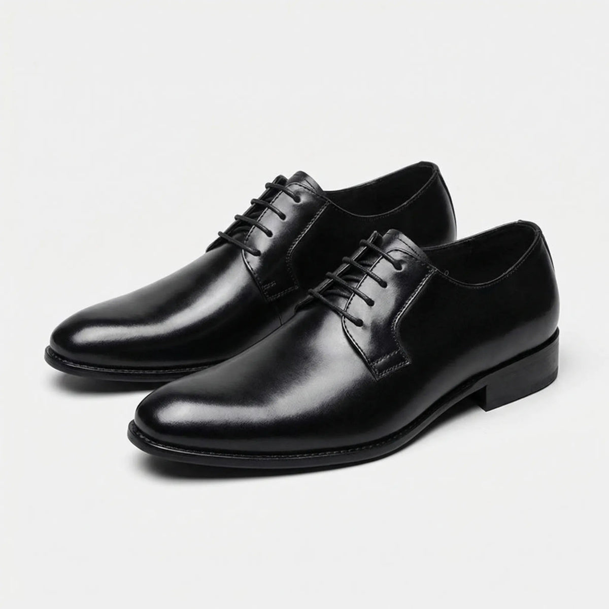 Blucher de Piel Hombre Cordones Punta Redonda | Rodrigo