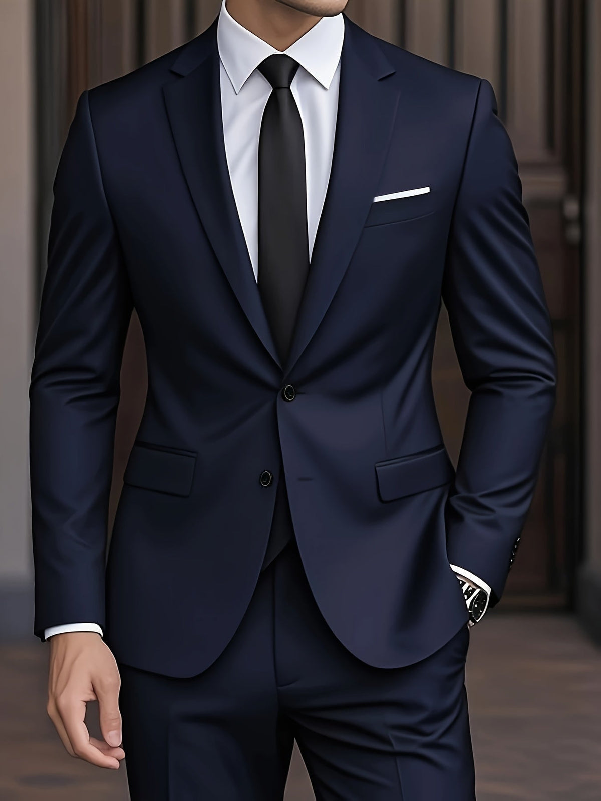 Traje de Novio Slim Fit Hombre Dos Piezas | Rodrigo