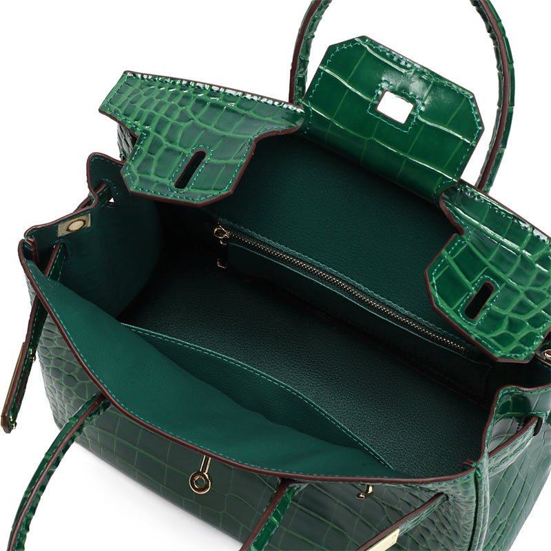 Bolso Cuero Genuino Elegante Mujer | Luna Cruz