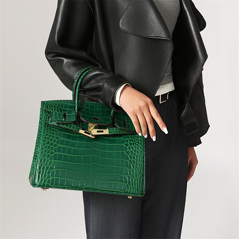 Bolso Cuero Genuino Elegante Mujer | Luna Cruz