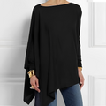 Blusa Manga Larga Holgada Mujer | Chaneta