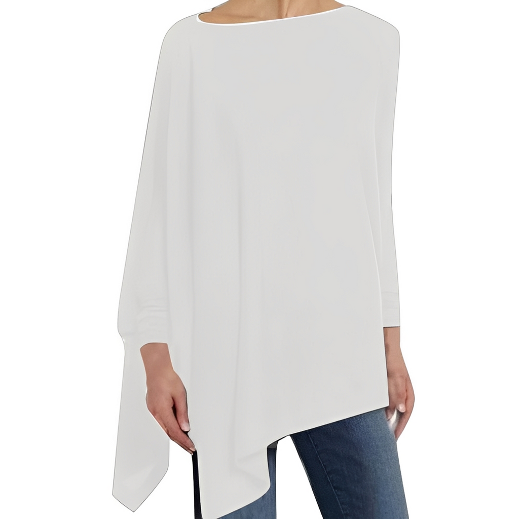 Blusa Manga Larga Holgada Mujer | Chaneta