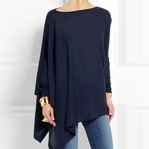 Blusa Manga Larga Holgada Mujer | Chaneta